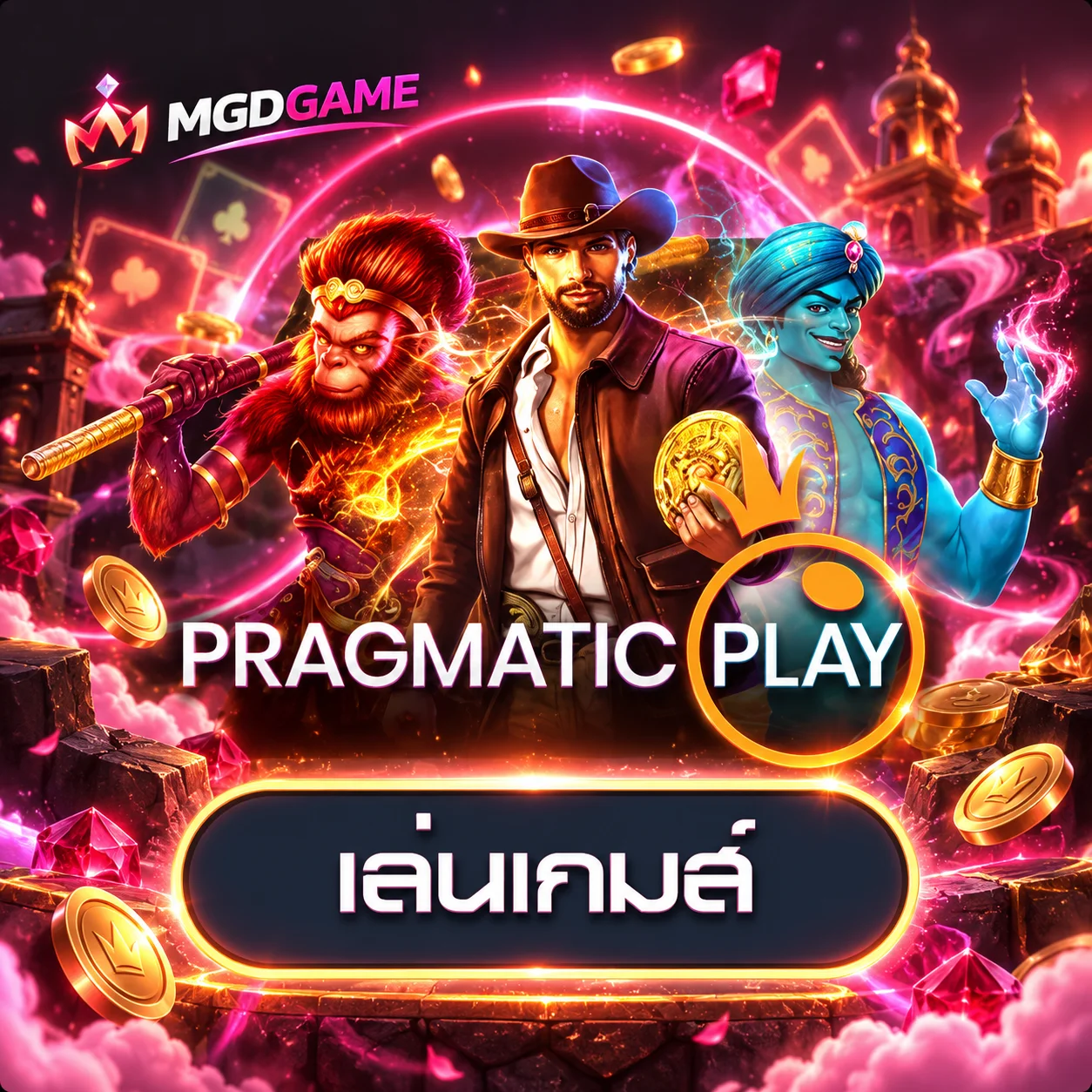 การ์ดทดลองเล่น Pragmatic Play บน THESEA99
